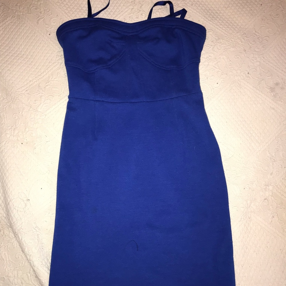 Blue Bodycon Dress